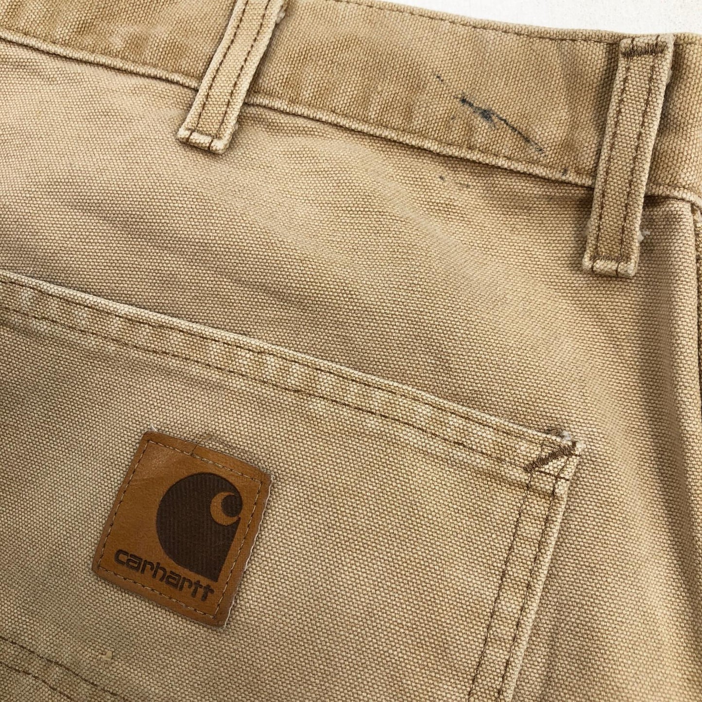 【中古】Carhartt | カーハート ダック　ペインター　USA製 ショートパンツ ブラウン サイズ：40【加古川物流】