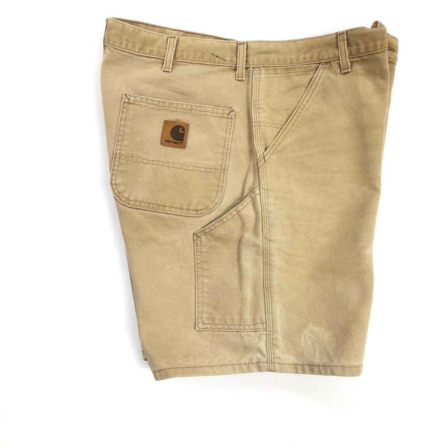 【中古】Carhartt | カーハート ダック　ペインター　USA製 ショートパンツ ブラウン サイズ：40【加古川物流】