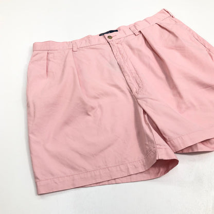 【中古】POLO RALPH LAUREN | ポロ・ラルフローレン コットンチノ　2タック　 ショートパンツ ピンク サイズ：40【加古川物流】
