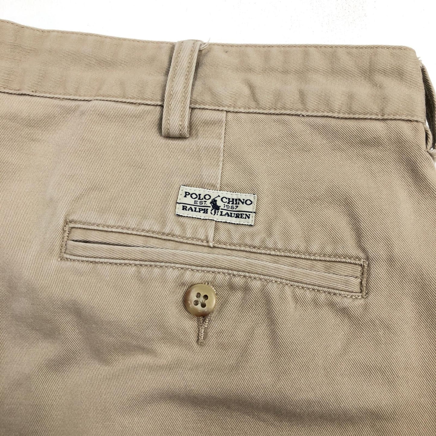 【中古】POLO RALPH LAUREN | ポロ・ラルフローレン ショートパンツ ベージュ サイズ：36【加古川物流】
