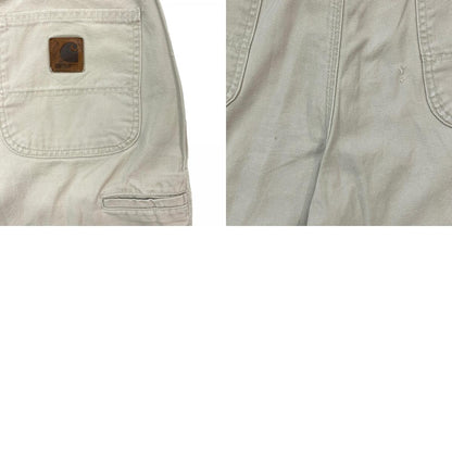 【中古】Carhartt | カーハート ワーク　 ショートパンツ ナチュラル サイズ：38【加古川物流】
