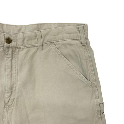 【中古】Carhartt | カーハート ワーク　 ショートパンツ ナチュラル サイズ：38【加古川物流】