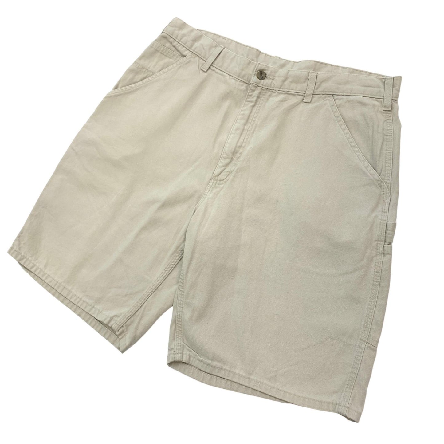 【中古】Carhartt | カーハート ワーク　 ショートパンツ ナチュラル サイズ：38【加古川物流】