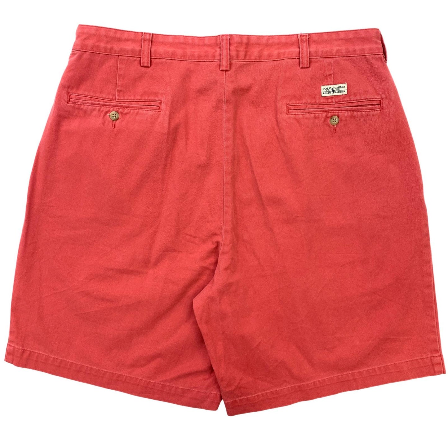 【中古】POLO RALPH LAUREN | ポロ・ラルフローレン POLO CHINO　2タック チノ ショートパンツ ピンク サイズ：36【加古川物流】