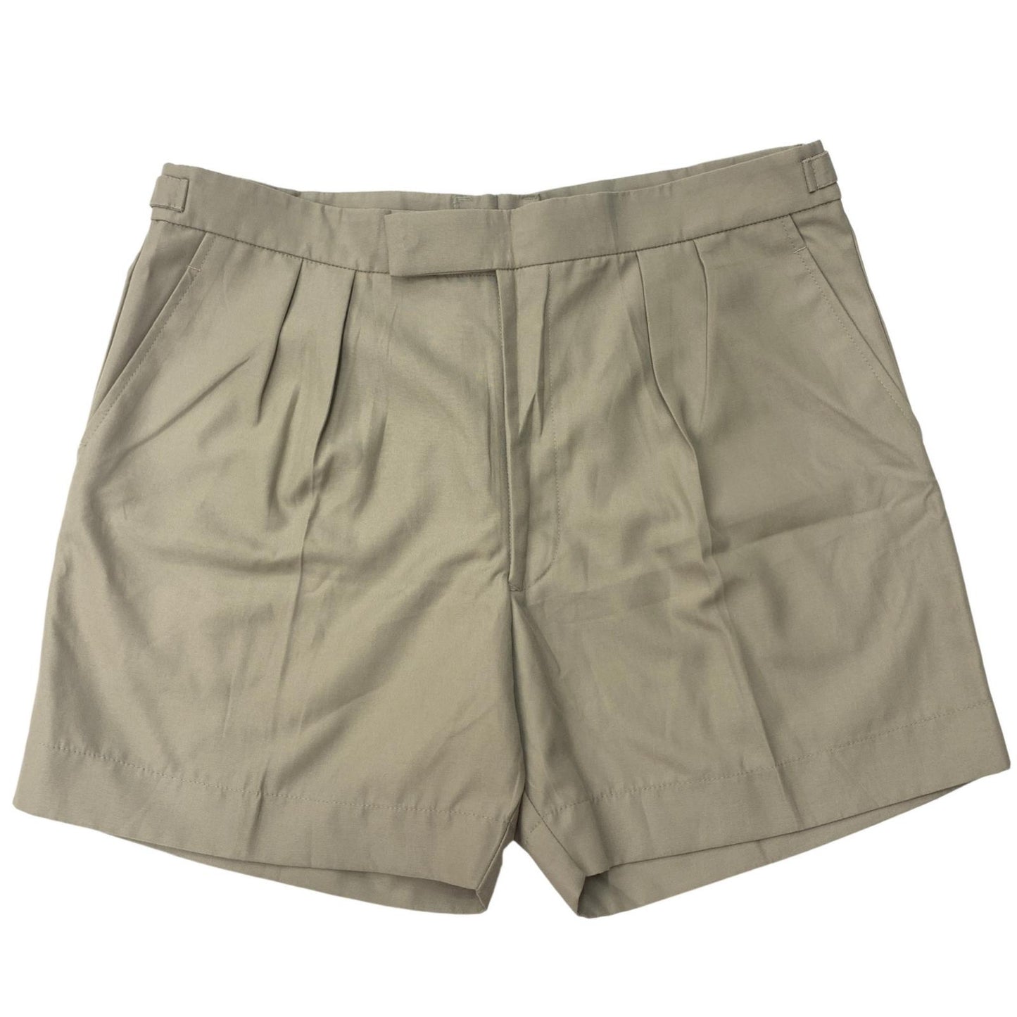 【中古】 BRITISH ARMY　SHORTS, MAN'S, Tropical, RAF　8405-99-132-8424　イギリス軍 ショートパンツ ベージュ【加古川物流】