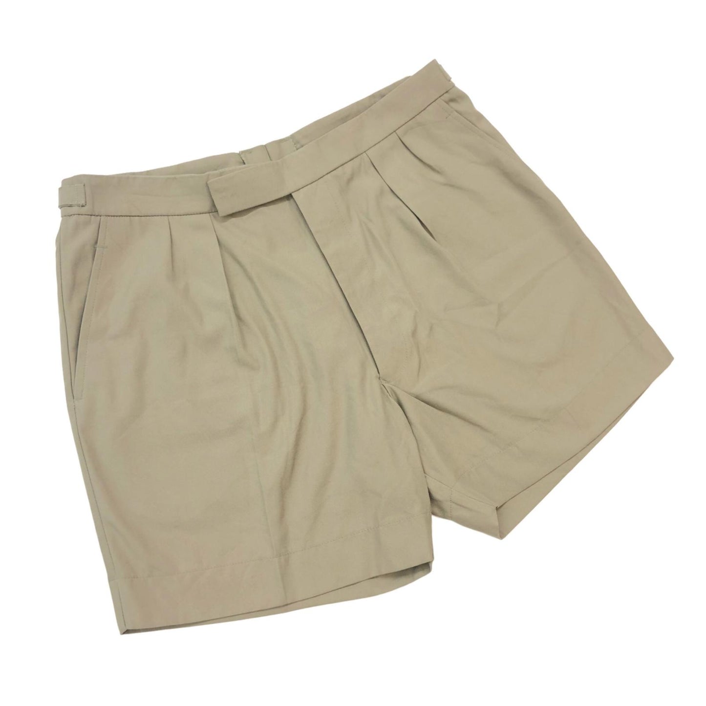 【中古】 BRITISH ARMYSHORTS, MAN'S, Tropical, RAF　8405-99-132-8424 イギリス軍 ショートパンツ ベージュ【加古川物流】