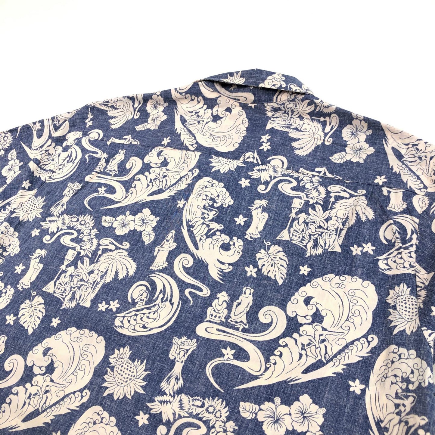 【中古】 ７０年代頃 裏地 ハワイアンシャツ アロハ ハワイ製 その他トップス【加古川物流】