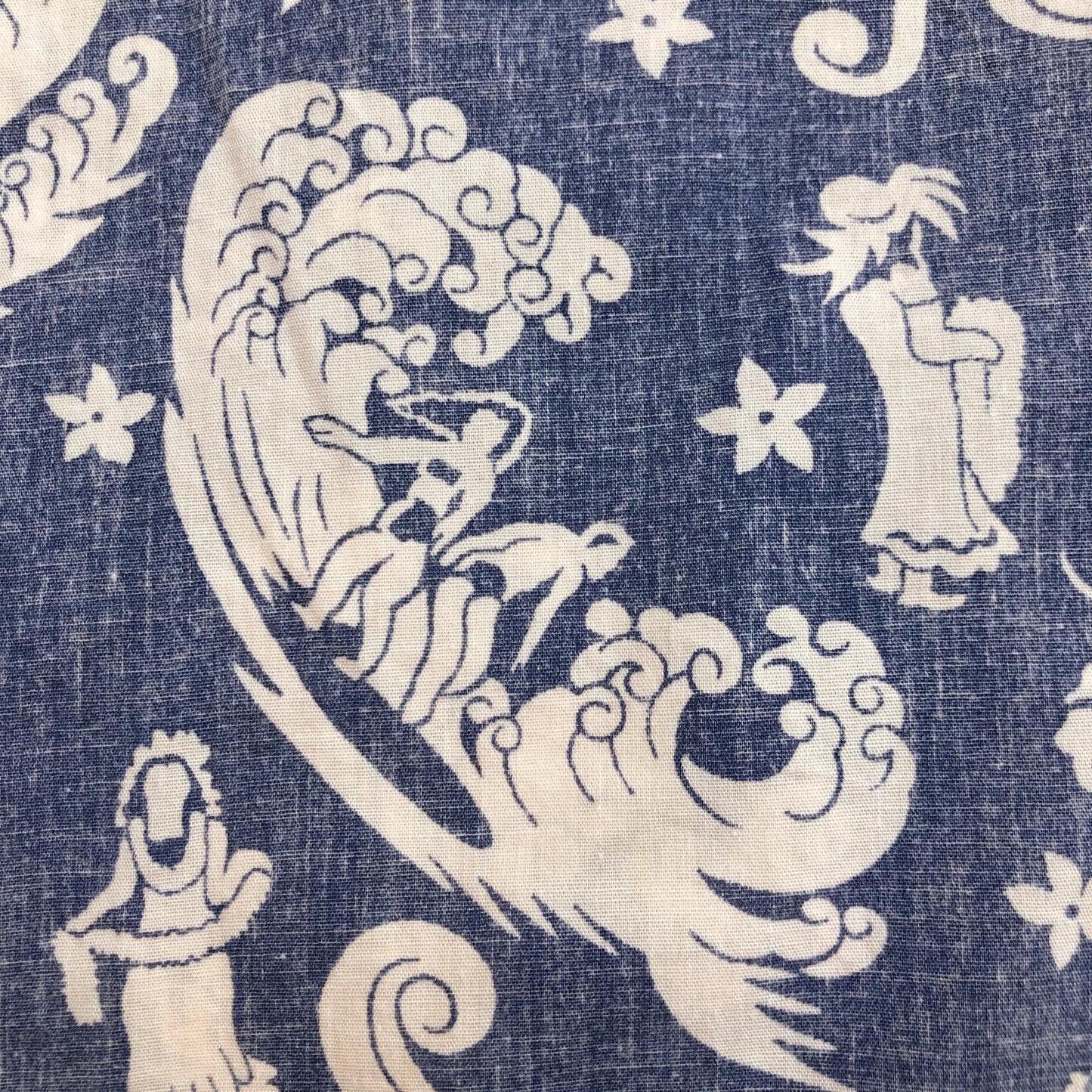 【中古】 ７０年代頃 裏地 ハワイアンシャツ アロハ ハワイ製 その他トップス【加古川物流】