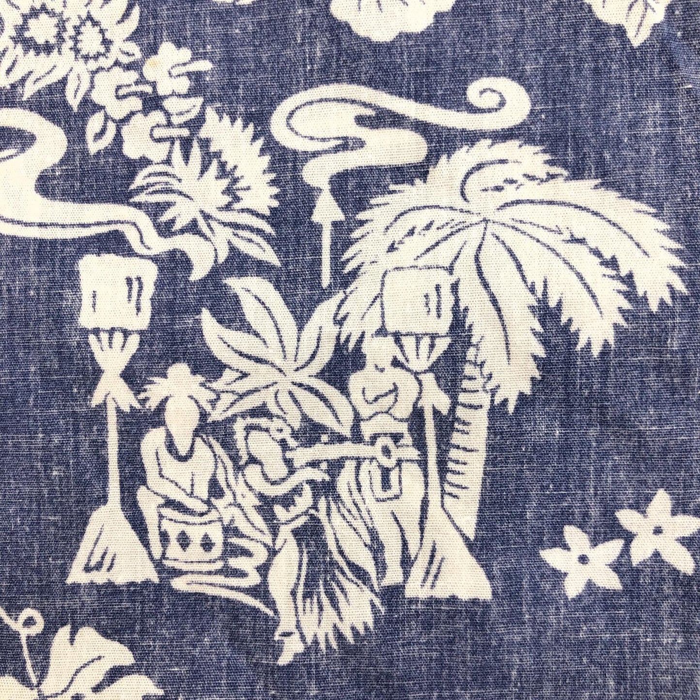 【中古】 ７０年代頃 裏地 ハワイアンシャツ アロハ ハワイ製 その他トップス【加古川物流】