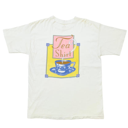 [Used] SCREEN CREATIONS 1996 Hallmark Licensing, Inc. Tea Shirt, Made in USA, Short Sleeve T-Shirt, White, Size L [Kakogawa Logistics] 
