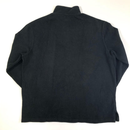 【中古】POLO RALPH LAUREN | ポロ・ラルフローレン ニット ハーフジップ スウェット ブラック サイズ：L【加古川物流】