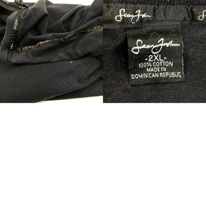 【中古】VINTAGE衣料 | ヴィンテージイリョウ 【SEAN JOHN】 半袖Ｔシャツ ブラック【加古川物流】