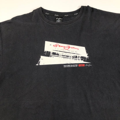 【中古】VINTAGE衣料 | ヴィンテージイリョウ 【SEAN JOHN】 半袖Ｔシャツ ブラック【加古川物流】