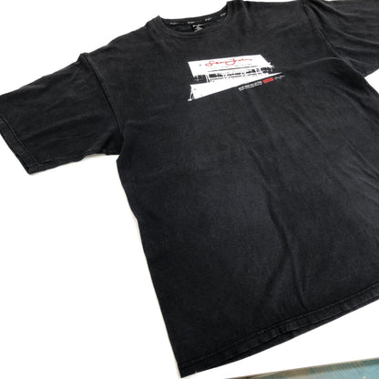【中古】VINTAGE衣料 | ヴィンテージイリョウ 【SEAN JOHN】 半袖Ｔシャツ ブラック【加古川物流】