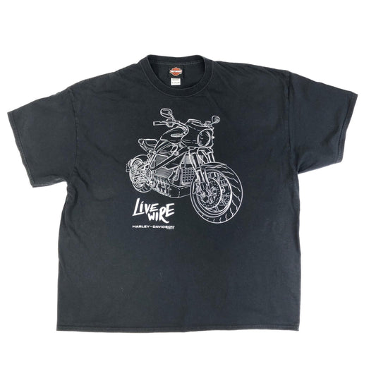 【中古】HARLEY-DAVIDSON | ハーレーダビットソン 半袖Ｔシャツ ブラック【加古川物流】