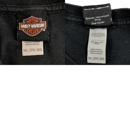 【中古】HARLEY-DAVIDSON | ハーレーダビットソン 半袖Ｔシャツ ブラック【加古川物流】