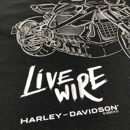 【中古】HARLEY-DAVIDSON | ハーレーダビットソン 半袖Ｔシャツ ブラック【加古川物流】