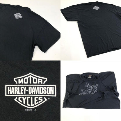 【中古】HARLEY-DAVIDSON | ハーレーダビットソン 半袖Ｔシャツ ブラック【加古川物流】