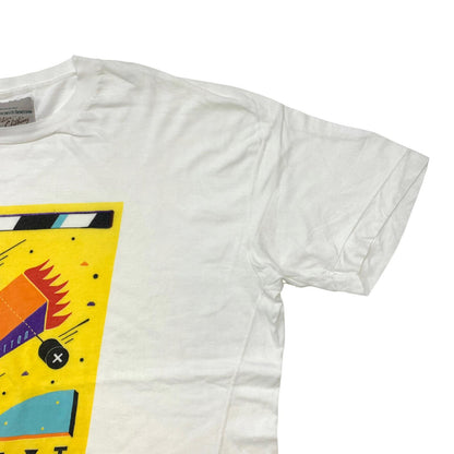 [Used] UNITED COLORS OF BENETTON Outdoor Clothing Detroit Grand Prix F1 Race Short Sleeve T-Shirt White [Kakogawa Logistics] 