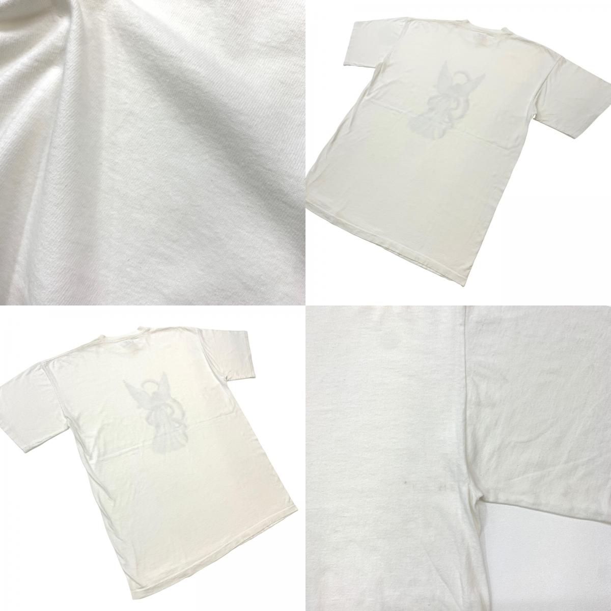 【中古】 Ameri Tees 90年代 エンジェル 天使 USA製 半袖Ｔシャツ ホワイト【加古川物流】