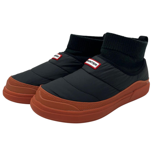 [Used] HUNTER | Hunter PUFFER KNIT BOOT Boots Black 27cm [Kakogawa Logistics] 