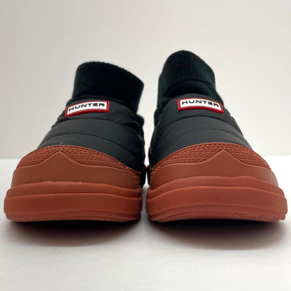 [Used] HUNTER | Hunter PUFFER KNIT BOOT Boots Black 27cm [Kakogawa Logistics] 