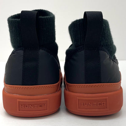 [Used] HUNTER | Hunter PUFFER KNIT BOOT Boots Black 27cm [Kakogawa Logistics] 