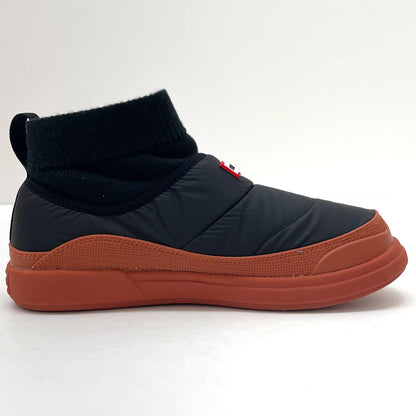 [Used] HUNTER | Hunter PUFFER KNIT BOOT Boots Black 27cm [Kakogawa Logistics] 