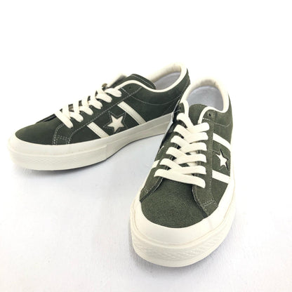 [Used] CONVERSE | Converse STAR&amp;BARS SUEDE DX Sneakers 1CL757 Khaki [Kakogawa Logistics] 