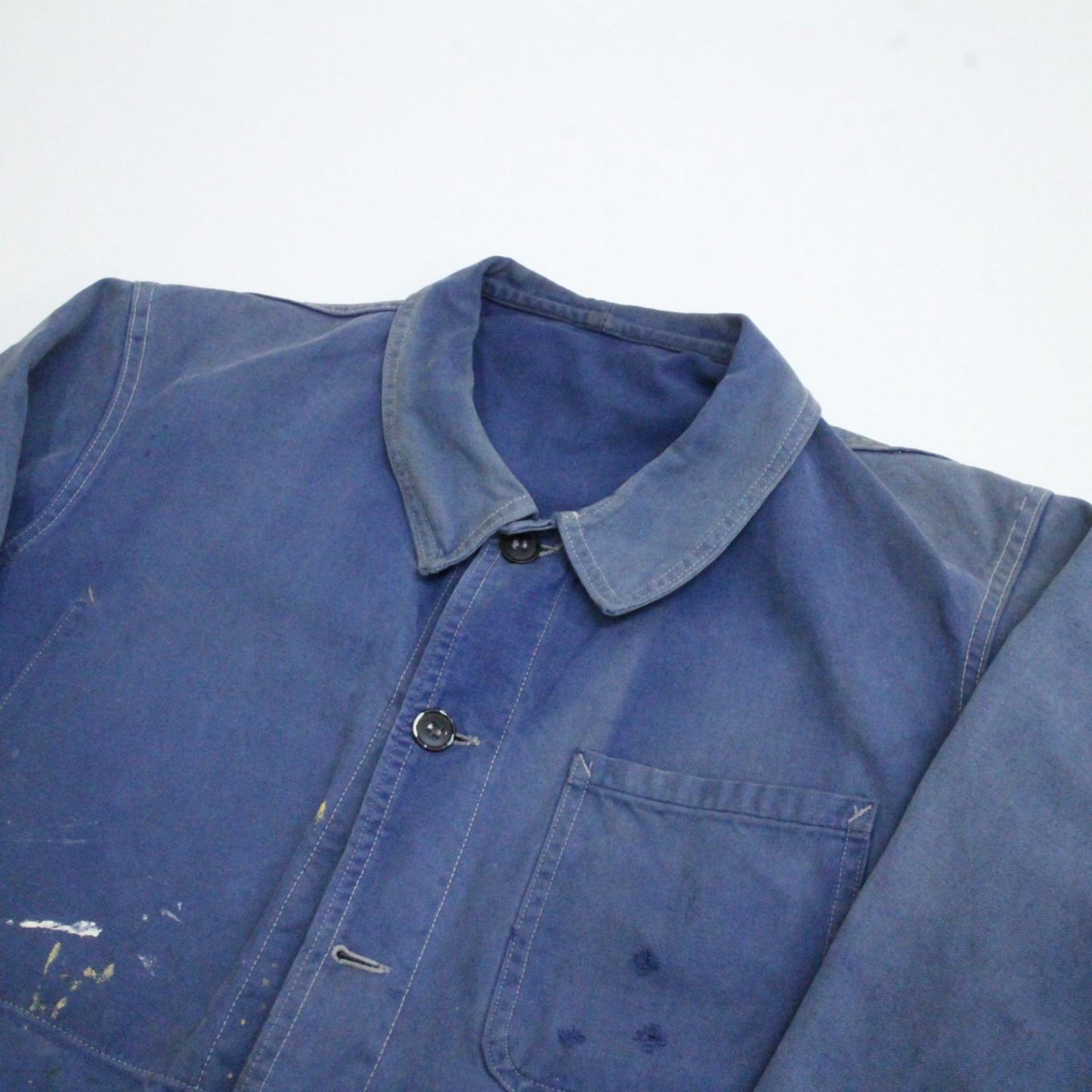 【中古】 その他アウター FRENCH ARMY ユーティリティジャケット サイズ 96 1971 年製 ブルー【加古川物流】