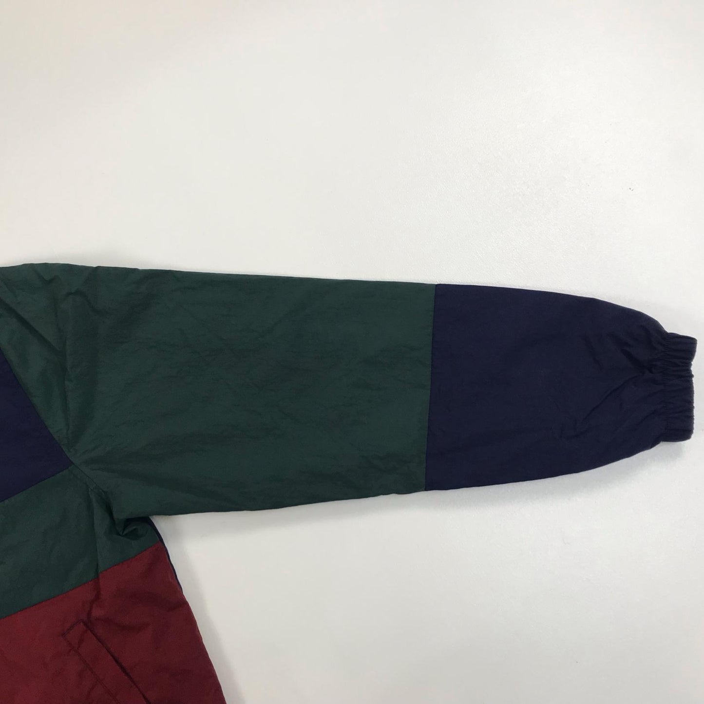 【中古】STUSSY | ステューシー Panel Track Jacket ナイロンジャケット 115456 ネイビー サイズ：S【加古川物流】