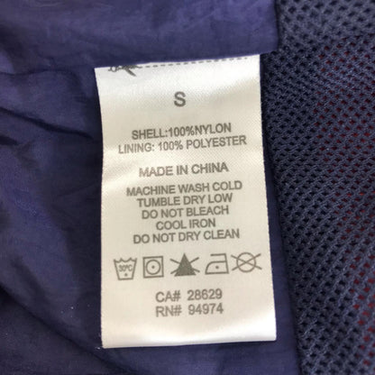 【中古】STUSSY | ステューシー Panel Track Jacket ナイロンジャケット 115456 ネイビー サイズ：S【加古川物流】