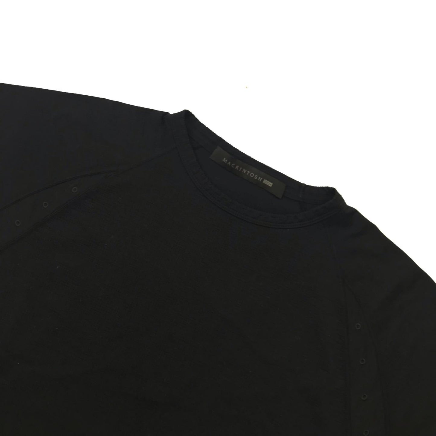 【中古】Mackintosh | マッキントッシュ SHORT SLEEVE GUSSET TEE 半袖Ｔシャツ K19SS-020 ブラック サイズ：M【加古川物流】