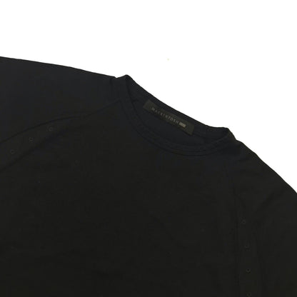 【中古】Mackintosh | マッキントッシュ SHORT SLEEVE GUSSET TEE 半袖Ｔシャツ K19SS-020 ブラック サイズ：M【加古川物流】
