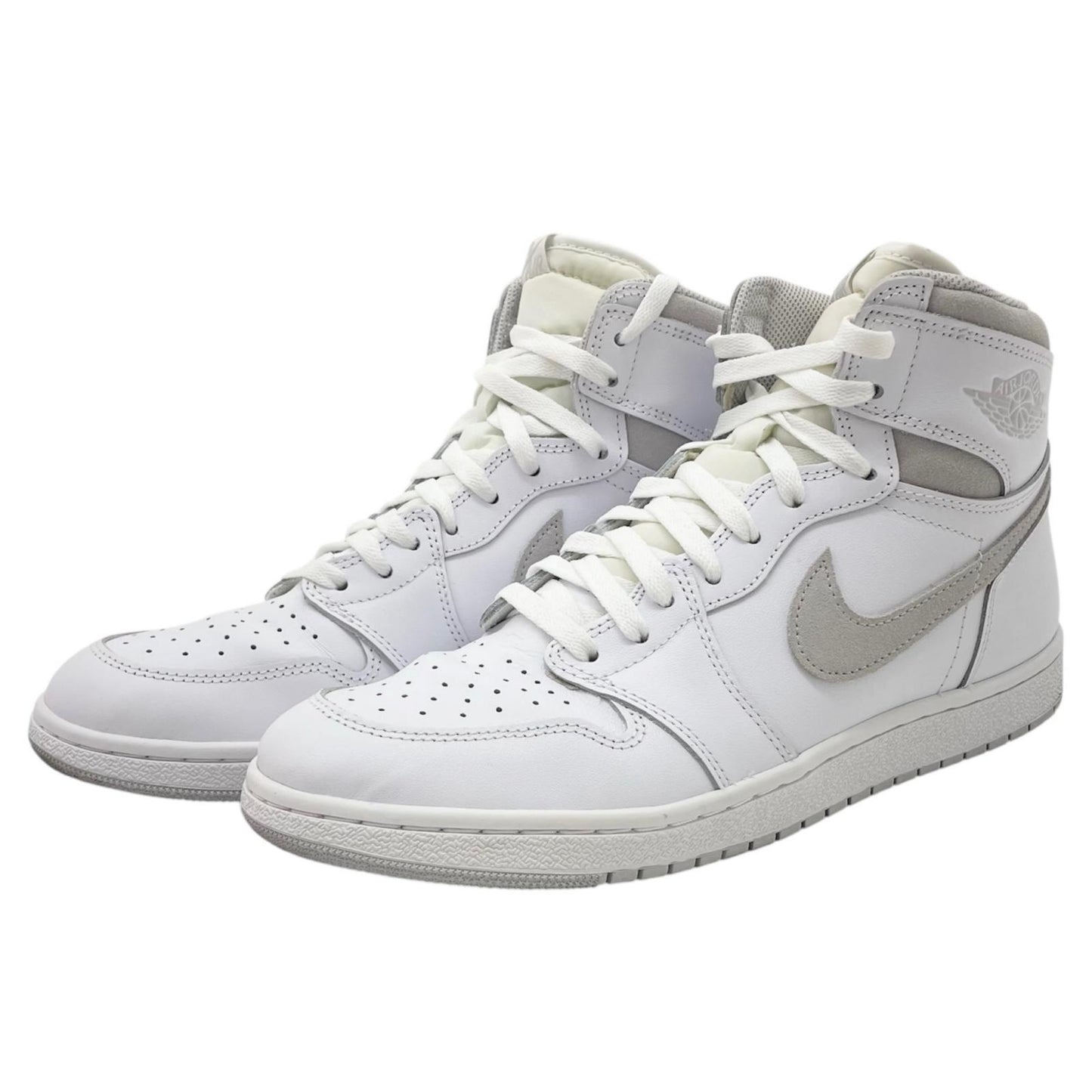 【中古】NIKE | ナイキ Air Jordan 1 High 85 "Neutral Grey"/エアジョーダン1 ハイ 85 "ニュートラルグレー" スニーカー 靴 BQ4422-100 ホワイト 29cm【尾張小牧店】【専】