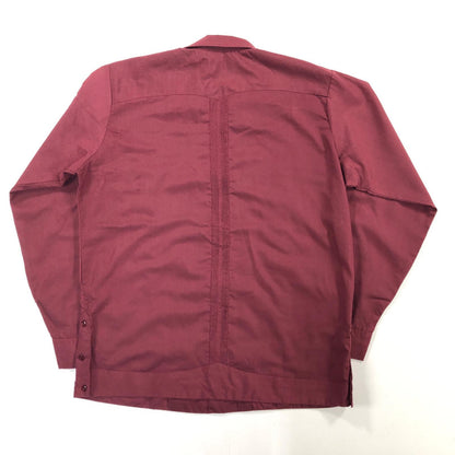 [Used] RAMON Cuban shirt, long sleeve shirt, red, size: 38 [Kakogawa Logistics] 