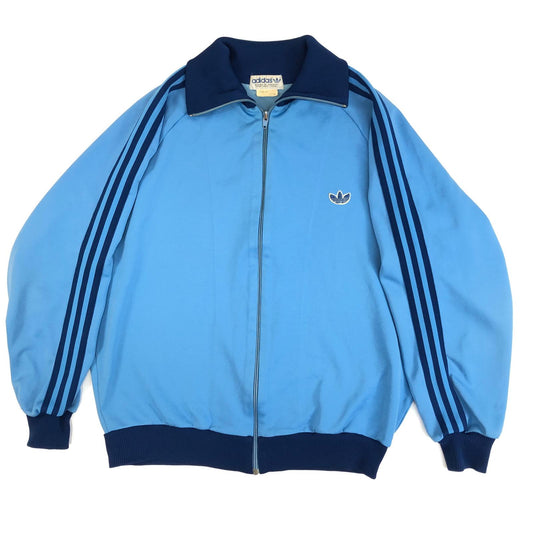 【中古】adidas(vintage) | アディダスヴィンテージ ジャージ デサント　80s ブルー【加古川物流】