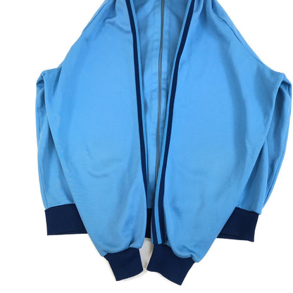 【中古】adidas(vintage) | アディダスヴィンテージ ジャージ デサント　80s ブルー【加古川物流】
