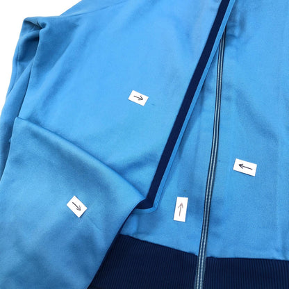 【中古】adidas(vintage) | アディダスヴィンテージ ジャージ デサント　80s ブルー【加古川物流】