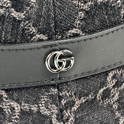 GUCCI | グッチ GGデニム バケットハット 7686473HAYO8460 ハット 7686473HAYO8460 ブラック【瀬戸大橋店】