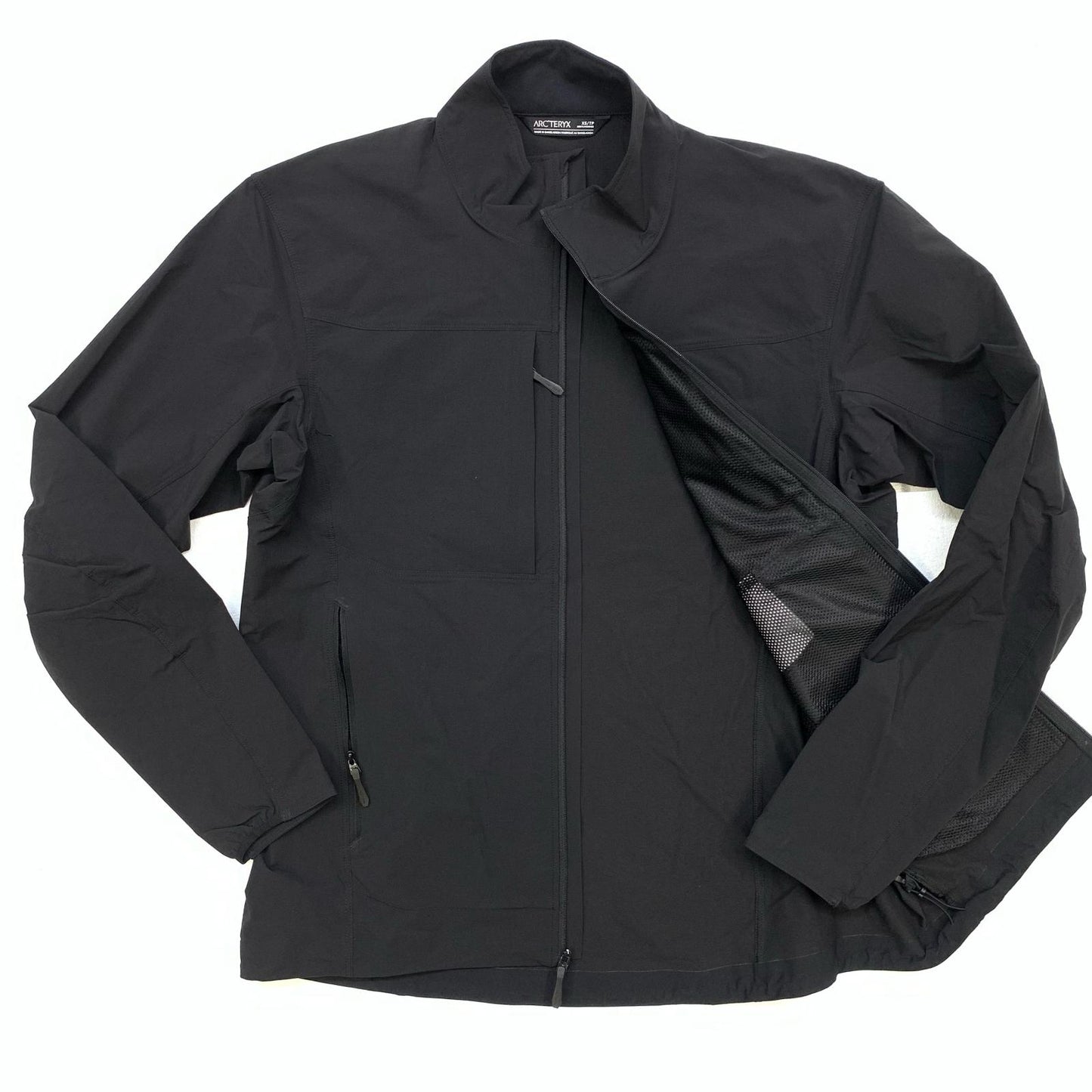 【中古】ARC'TERYX | アークテリクス Gamma Lightweight Jacket ナイロンジャケット ブラック サイズ：XS【加古川物流】