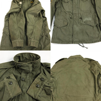 [Used] 1960s US Army Genuine Field Jacket M-1951 Military Jacket 8405-255-8590 Olive [Kakogawa Logistics] 
