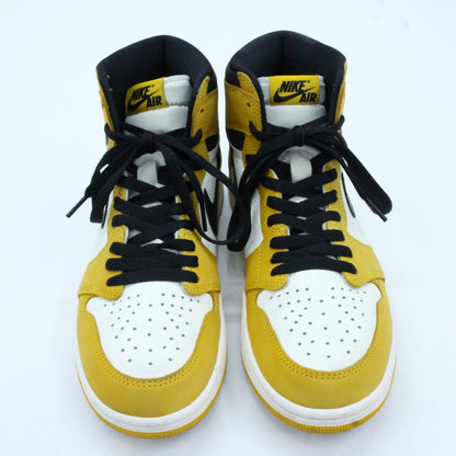 [Used] NIKE | Nike AIR JORDAN 1 Retro High OG Sneakers DZ5485-701 Yellow 27cm [Kakogawa Logistics] 