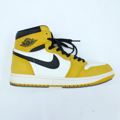 [Used] NIKE | Nike AIR JORDAN 1 Retro High OG Sneakers DZ5485-701 Yellow 27cm [Kakogawa Logistics] 