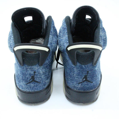 [Used] NIKE | Nike AIR JORDAN 6 WASHED DENIM Sneakers CT5350-401 Blue 27cm [Kakogawa Logistics] 