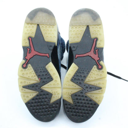 [Used] NIKE | Nike AIR JORDAN 6 WASHED DENIM Sneakers CT5350-401 Blue 27cm [Kakogawa Logistics] 