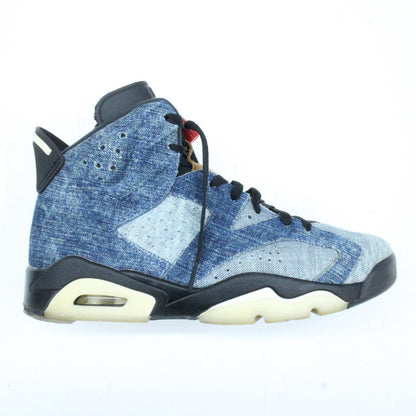 [Used] NIKE | Nike AIR JORDAN 6 WASHED DENIM Sneakers CT5350-401 Blue 27cm [Kakogawa Logistics] 