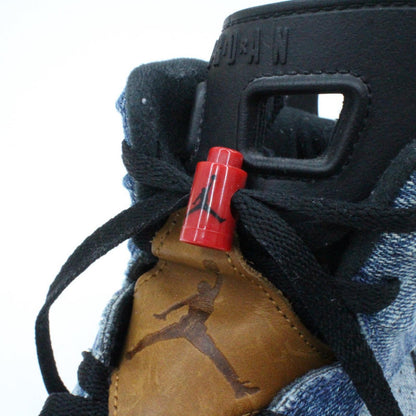 [Used] NIKE | Nike AIR JORDAN 6 WASHED DENIM Sneakers CT5350-401 Blue 27cm [Kakogawa Logistics] 