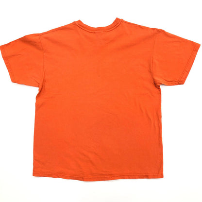 【中古】 Hanes　HEAVYWEIGHT　ヘインズ　ヘビーウェイト　00年代　ROCKET FROM THE CRYPT　前面プリント　タイガー　 半袖Ｔシャツ オレンジ サイズ：L【加古川物流】