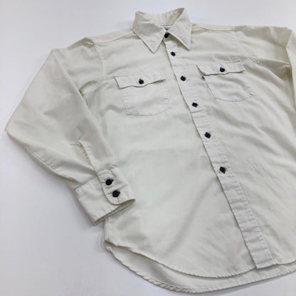 [Used] Levi's | Levi's 70s White Tab Vintage Long Sleeve Shirt White Size: L [Kakogawa Logistics] 